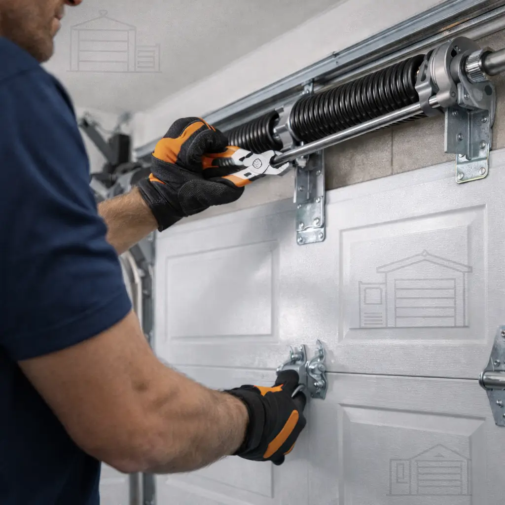 Garage Door Spring Maintenance Tips Forney TX